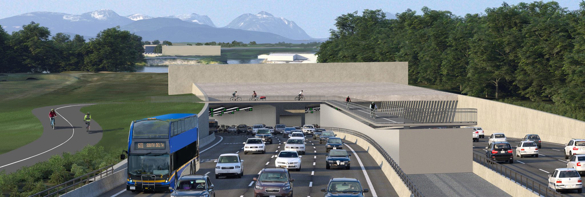 Transcycle Crossing Transit & Cycling – Highway 99 Tunnel Program
